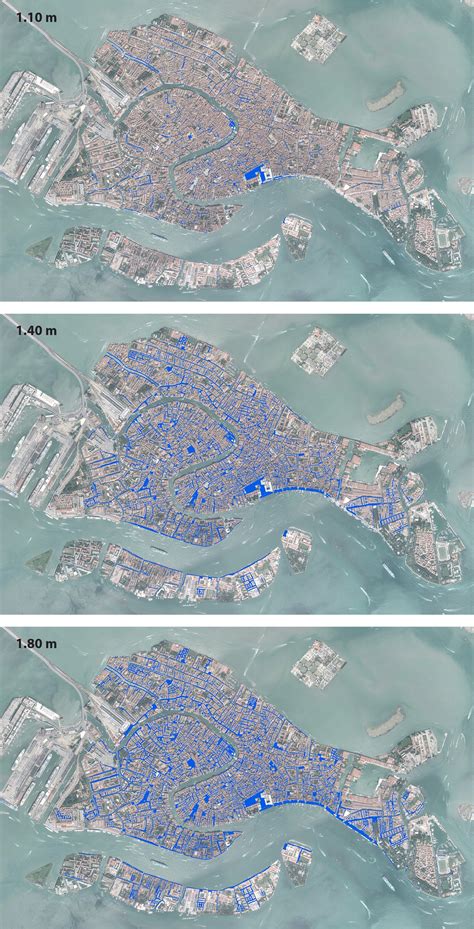 Venice flooding map